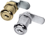 American Lock #11803 - 1-1/8" Cam Lock - Bright Brass - Click Image to Close